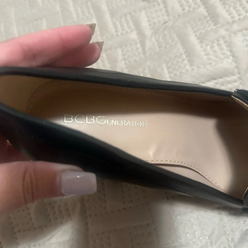 NWOB Women’s BCBGeneration Yasmin Loafer Block Heel‎ Pump Black. Size 10.
